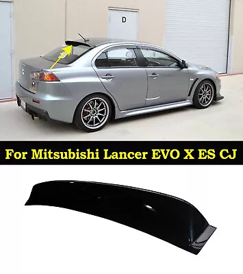 Rear Roof Visor FOR Mitsubishi Lancer EVO X ES CJ Weathershields Spoiler (07-18) • $142