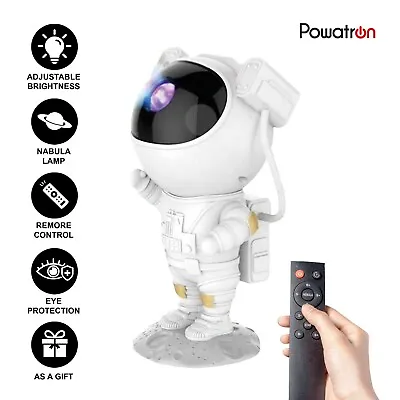 Astronaut Projector Galaxy Starry Sky Night Lights Ocean Star 3D  Light Lamp • £15.99