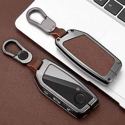 Zinc Alloy Car Key Fob Cover Case Protector For BMW X1 I7 IX XM X5 X6 X7 740i • $15.50