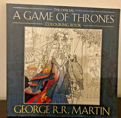 $15.30 • Buy The Official A Game Of Thrones Colouring Book Paperback Book GEORGE R.R. MARTIN