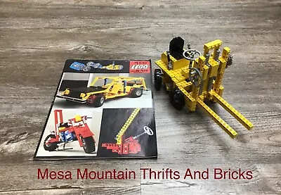 Lego Technic 950 Fork Lift 100% Complete With Instructions Vintage Expert Build • $130