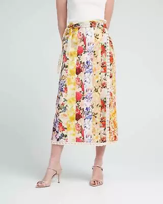 Zimmermann Wonderland Wrap Skirt For Women - Size 6 • $293