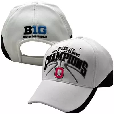 Ohio State Buckeyes 2013 Big Ten Basketball Tournament Champions Hat NWT BUCKS   • $19.54