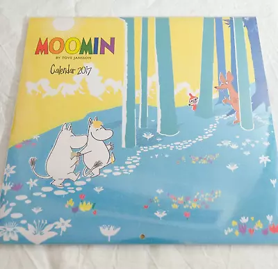 2017 Moomin Calendar Tove Jansson Monthly Wall Calendar Flame Tree Publishing • $17.10