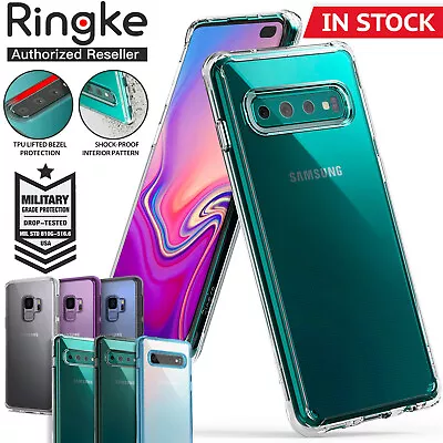 Galaxy S10 5G S9 S8 Plus S10e Case Genuine RINGKE FUSION Clear Cover For Samsung • $15.99