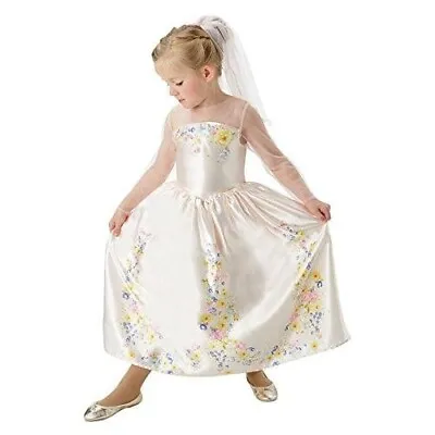 Rubie's Disney Cinderella Wedding Dress Child Costume 5-6 Years • £11.99