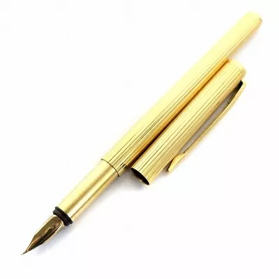 MONTBLANC Noblesse 585 Nib 14K Fountain Pen Writing Instrument Stationery Gold  • $127.30