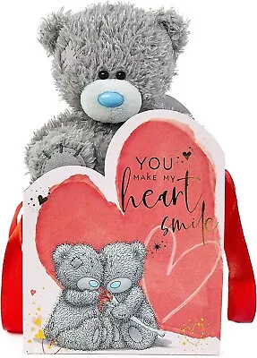 Me To You  You Make My Heart Smile Tatty Teddy 5  Plush Bear In Gift Bag • £12.99