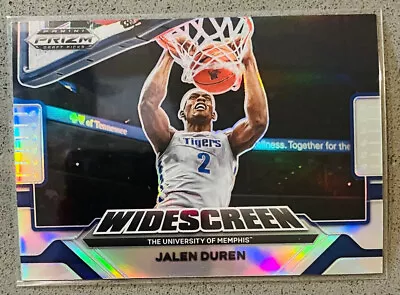 2022-23 Panini Prizm Draft Picks NBA #WS-JD Jalen Durren Silver Prizm Widescreen • $2.99