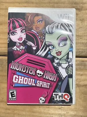 Monster High Ghoul Spirit Nintendo Wii FREE SHIPPING • $12