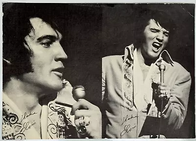 ** RARE ** Vintage 1970 Las Vegas INTERNATIONAL HOTEL Postcard * Elvis Presley * • $24.95