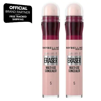 Maybelline Instant Age Rewind Anti Age Eraser Eye Concealer 05 Brightener 2pk • £18.99