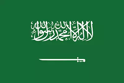 £4.29 • Buy 5' X 3' National Flag Of Saudi Arabia Fabric Polyester Flag Celebrations Events 