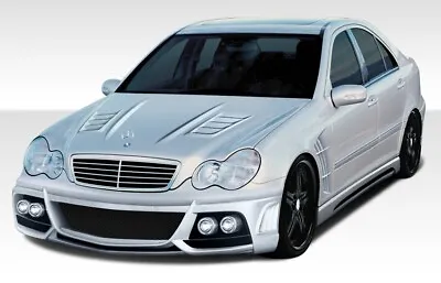 FOR 01-07 Mercedes C Class W203 W-1 Body Kit 7pc 108298 • $1707