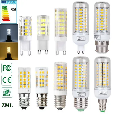 LED Corn Bulb E27 E14 B22 5W 7W 8W 10W 12W 15W 5730 SMD Globe Lamp Spot Light • $7.04