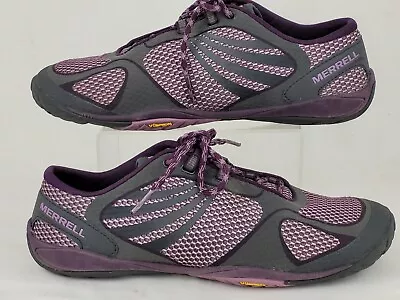 Merrell Barefoot Pace Glove J48084 Lace Up Purple Sneaker Shoes Womens Size 8.5  • $39.99