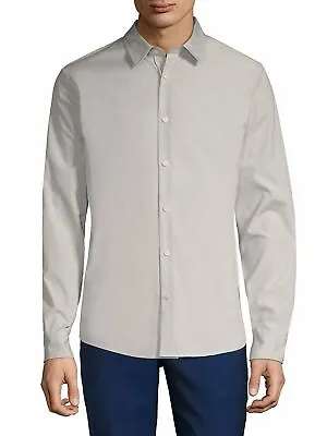 Vince Mens Reverse Placket Sport Button Down Shirt • $66.22