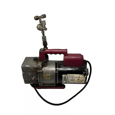 Robinair Vacumaster High Performance 6 CFM Vacuum Pump 15600 W/ GE Motors • $299.94