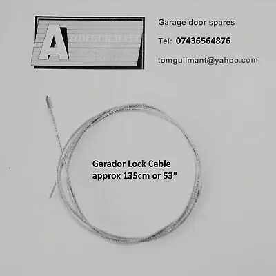 Garage Door Spares Garador Door Lock Latch Cable Wire • £4.90
