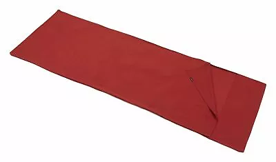 £22.99 • Buy Trekmates Cotton Sleeping Bag Liner - Hotelier Red