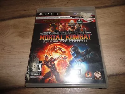 Mortal Kombat: Komplete Edition (Sony PlayStation 3 2012) CIB • $15.67