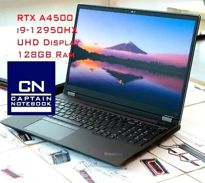 THINKPAD P16 Lenovo 3TB 128G Nvidia A4500 I9-12950HX UHD NFC Cad-Workstation 16 • £3556.44