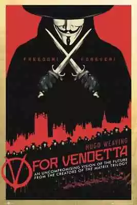 $20 • Buy V For Vendetta One Sheet Poster Print 24 X 36