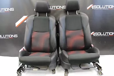 2010-2013 Mazdaspeed3 Bucket Seat Set Black Cloth/Leather Front Seats MS3 • $249.99