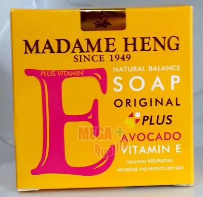 Madame Heng 1949 Natural Balance Soap Original Plus Vitamin E + Avocado 150g. • $16.44