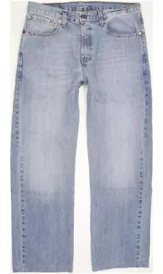 Levi's 751 Men Blue Straight Regular Jeans W33 L28 (93388) • £15.99