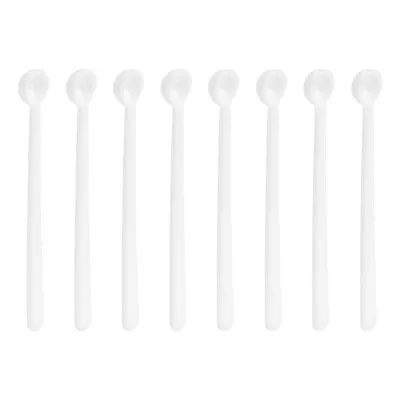 72Pcs 150 Milligram Teaspoon Micro Scoops Mini Measuring Spoons White • $13.63