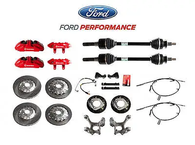 2015-2023 Mustang GT350R OEM M-2300-Y Brembo Brake Rotors Calipers Upgrade Kit • $4999.95