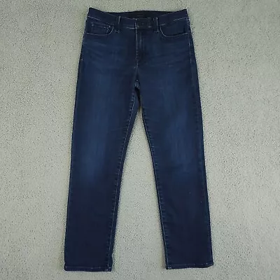 J Brand Jeans Womens 28 Blue Adele Mid Rise Straight Stretch Denim Concept Wash • $14.40