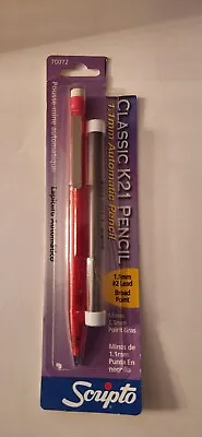 Scripto Classic K21 Pencil  - 1.1mm #2 Lead - Broad Point 70072 - With Refills  • $6