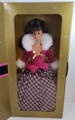 $14.99 • Buy Mattel 1996 Avon Winter Rhapsody BRUNETTE Barbie 2nd In The Series #16873 NRFB