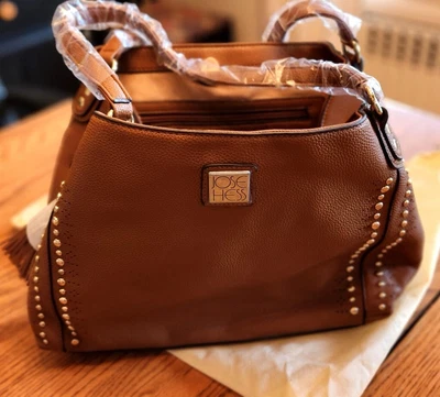 $22 • Buy NEW! Jose Hess Faux Leather Hobo Bag From Danbury Mint- NEVER USED!