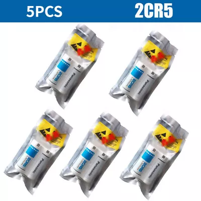 £51.54 • Buy 5PCS 6V 2CR5 Photo Li-Battery 2CP3845 1400mAh For Digital Camera New Batteries