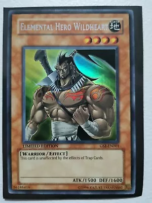 £16.08 • Buy HP/MP ELEMENTAL HERO WILDHEART Ultra Rare Limited Edition GSE-EN001