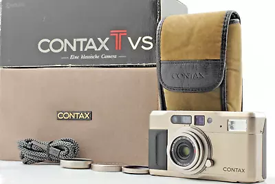 [MINT In BOX] CONTAX TVS Data Back Point & Shoot 35mm Film Carl Zeiss From Japan • $1038.03