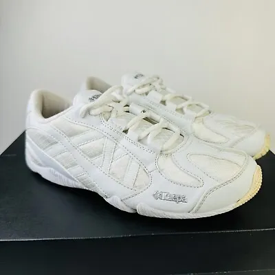 Kaepa Stellarlyte White Cheer Athletic Shoes Cheerleading 6570 Women’s Size 7.5 • £19.28