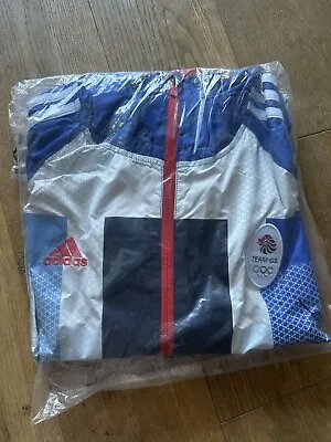 Team GREAT BRITAIN GB Olympics Clothing Official Adidas Hoodie Windbreaker NEW L • £199.99