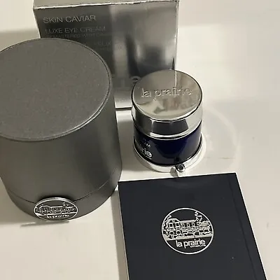 LA PRAIRIE SKIN CAVIAR LUXE EYE CREAM Unsealed View Pictures • $69