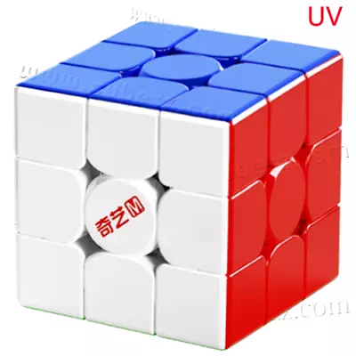 NEW QiYi M Pro UV Coated MagLev 3x3x3 Magic Cube Stickerless • $23.99