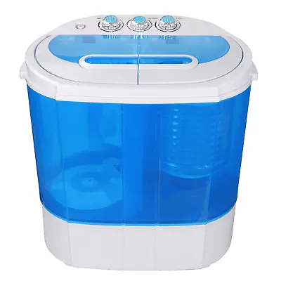 Portable Washing Machine Compact Lightweight 10lbs Washer W/ Spin Cycle Dryer • $95.58