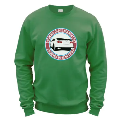 Grow Up Optional R35 Sweater (Pick Colour And Size) Gift Present JDM Drift • $64.85