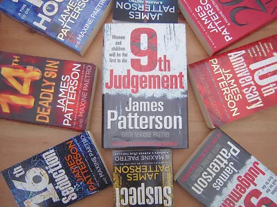 James Patterson - Build A Bundle Of Paperback + HBack Books - Alex Cross WMC • £1.80