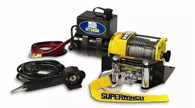 Superwinch UT3000 Winch 1331200 3000 Lbs 3/16 X40' Line Roller Fairlead  • $150