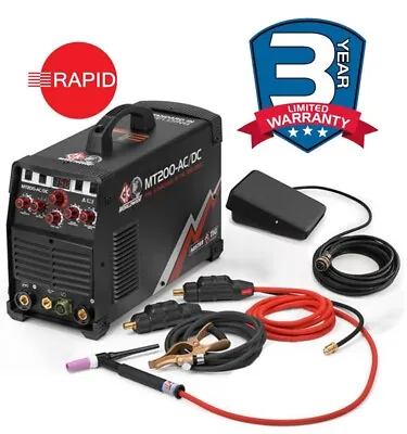 CK Worldwide MT200 AC/DC Tig Welder Package With Torch & Foot Pedal - 115/230v • £2874