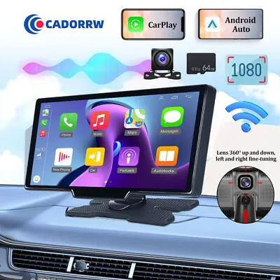 9.3inch 2.5K Touch Screen Car Portable Wireless Apple CarPlay Android Auto Radio • $109.99