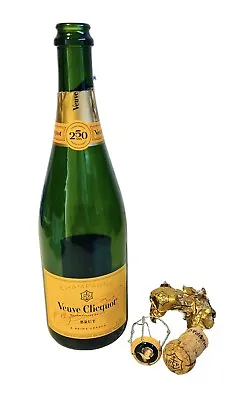 Veuve Clicquot Empty Champagne Bottle 750ml Vintage 2022 Plus Cage And Cork • $13.99